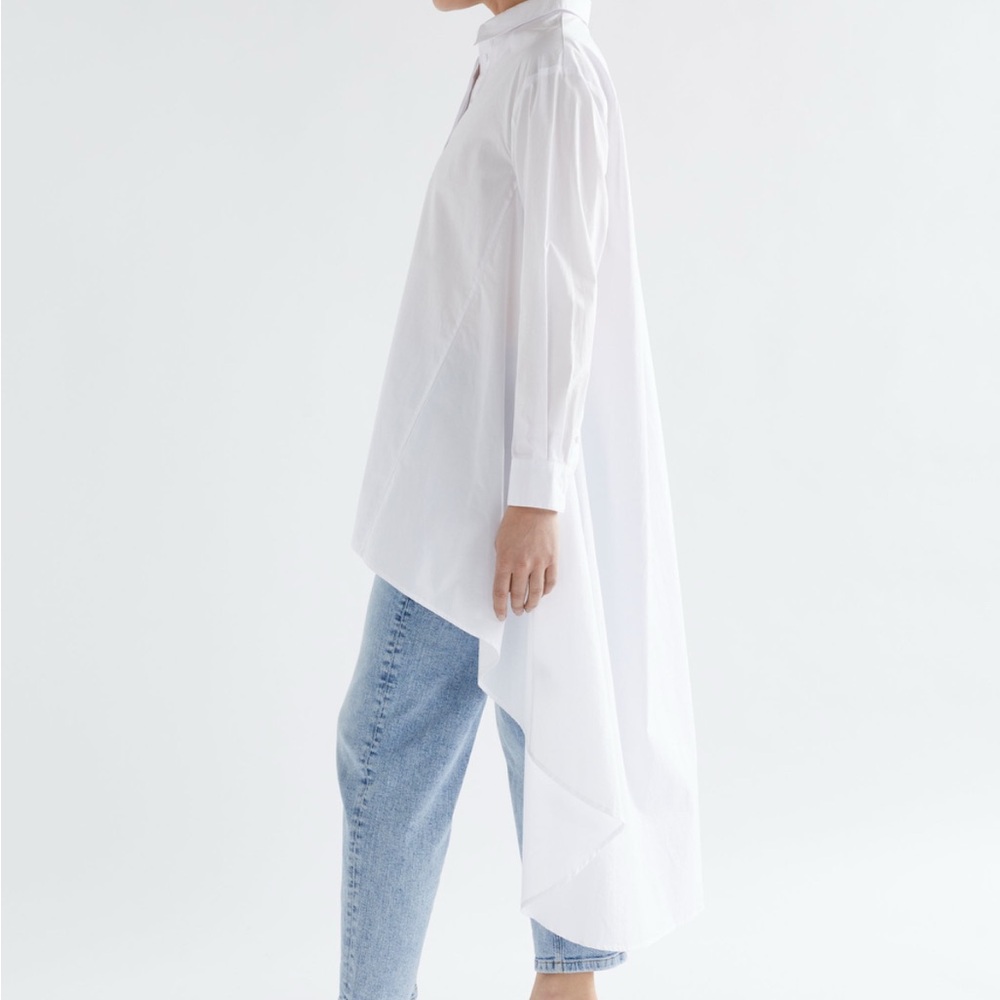 ELK The Label Organic Cotton Shirts Dressshirts white SzS New